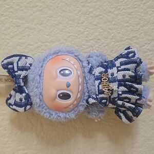 Labubu Clothes - Blue Dress With Bow *Labubu Not Included*